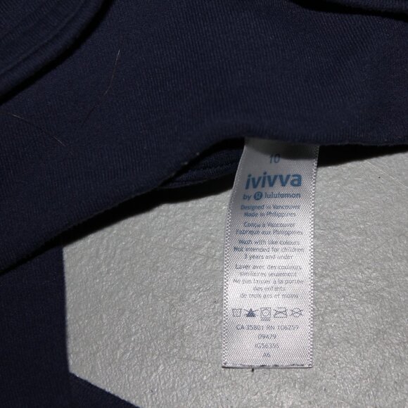 Blue Ivivva Athletic Pants Sizen 10 - Picture 2 of 4
